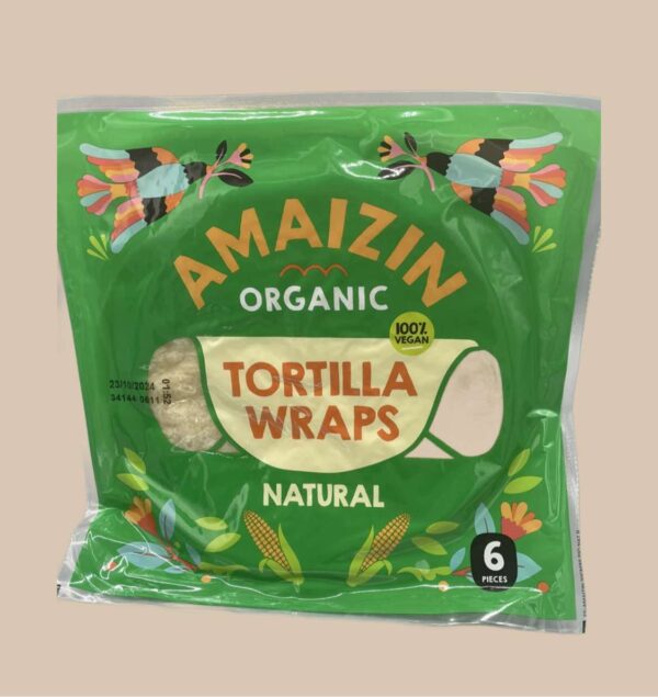 Amaizin' Organic Tortilla Wraps