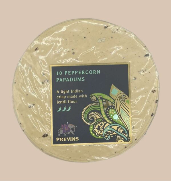 Previn's Peppercorn Papadums