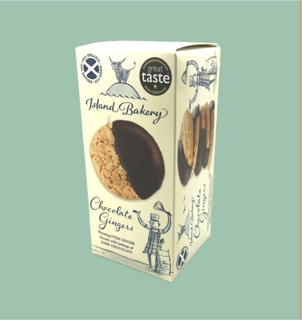 Island Bakery Chocolate Ginger Biscuits