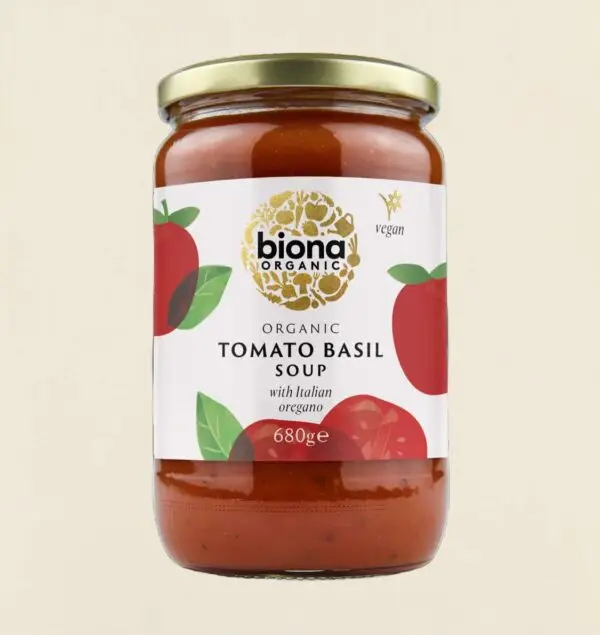 Biona Organic Tomato & Basil Soup