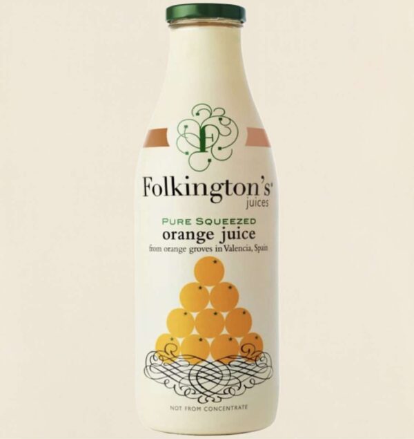 Folkington's Large Pure Orange Juice