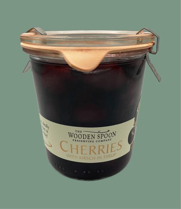 Wooden Spoon Cherries in Kirsch