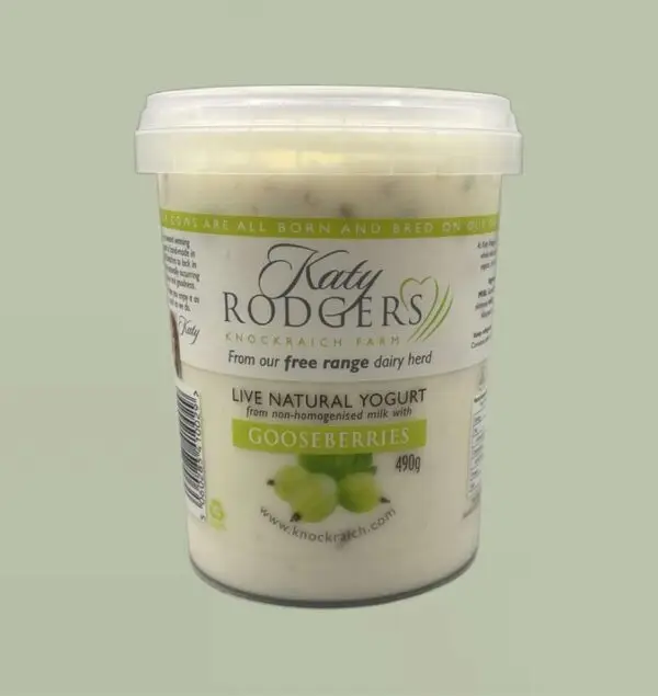 Katy Rogers Gooseberry Live Yoghurt