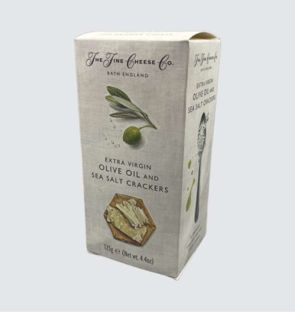 Fine Cheese Co Extra Virgin Olive Oil & Sea Salt Crackers