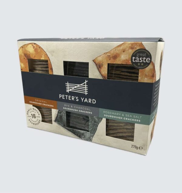 Peter's Yard Sourdough Crackers Selection