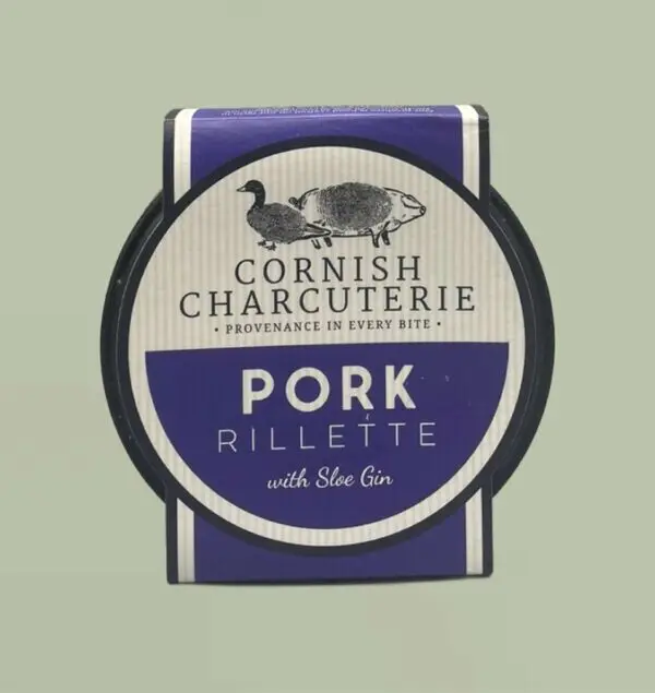 Cornish Charcuterie Pork Rillette with Sloe Gin