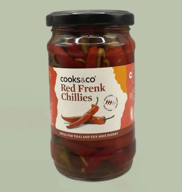 Cooks & Co Red Frenk Chillies