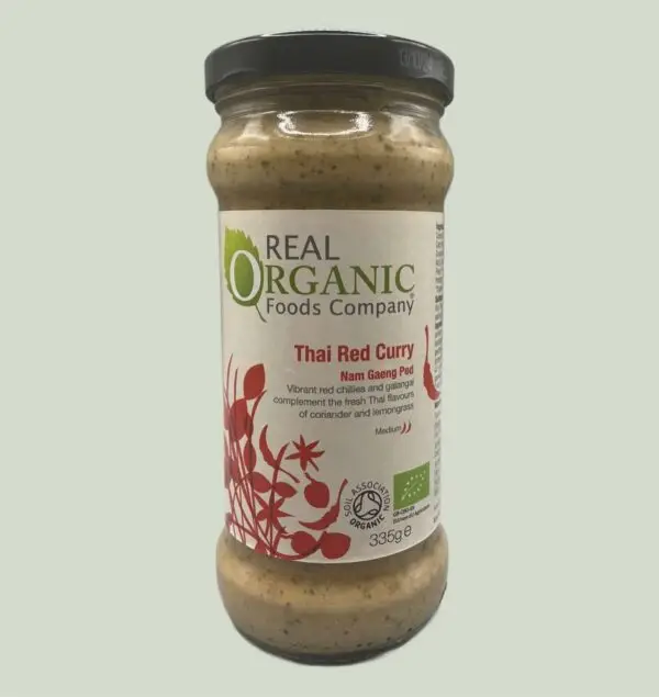 Real Organic Thai Red Curry Sauce