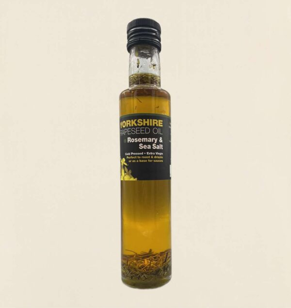 Yorkshire Rapeseed Oil with Rosemary & Sea Salt