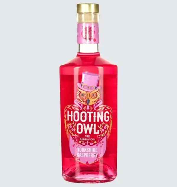 Hooting Owl Yorkshire Raspberry Gin