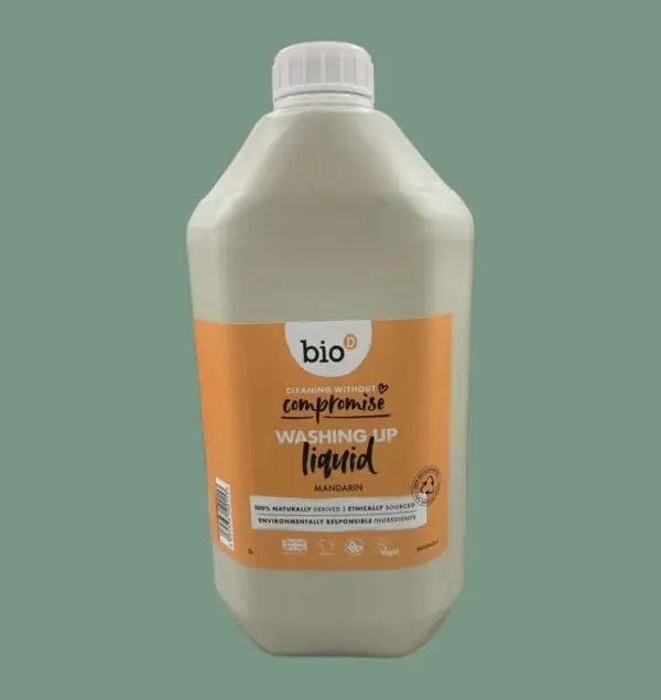 Bio D Mandarin Washing Up Liquid 5 Litre