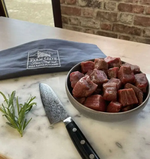 Lean Grass Fed Diced Beef Steak