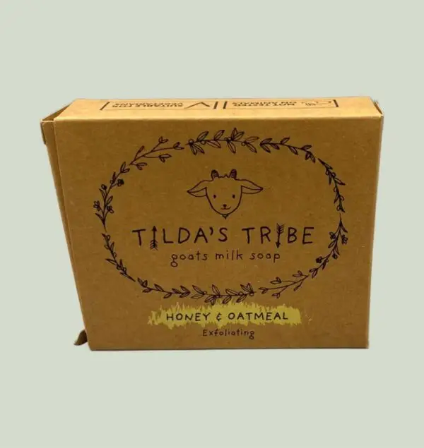 Tilda's Tribe Honey & Oatmeal Exfoliating Goat's Milk Soap