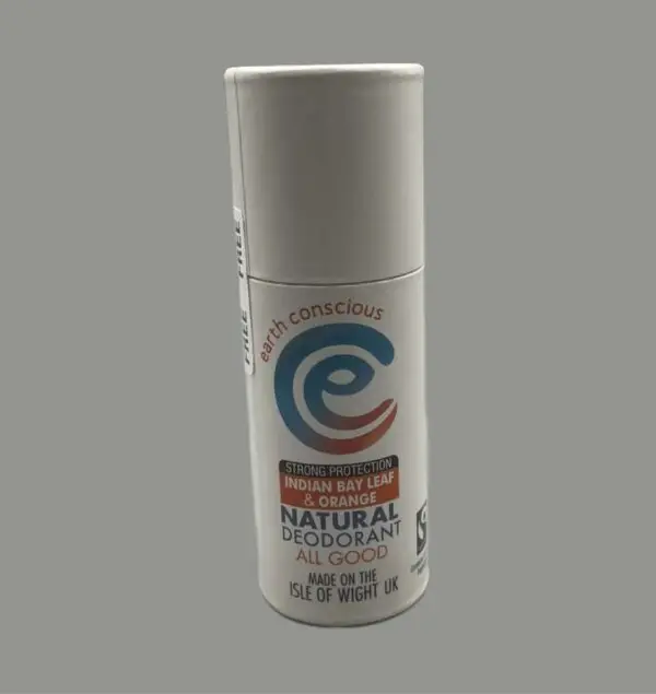 Earth Conscious Natural Deodorant Indian Bay Leaf & Orange