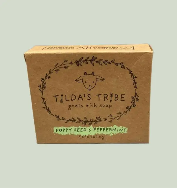 Tilda's Tribe Poppyseed & Peppermint Goat's Milk Soap