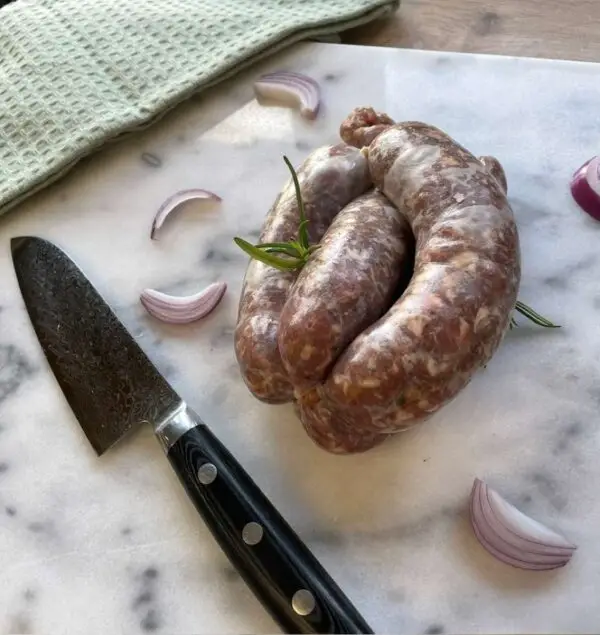 Free Range Pork & Red Onion Sausages