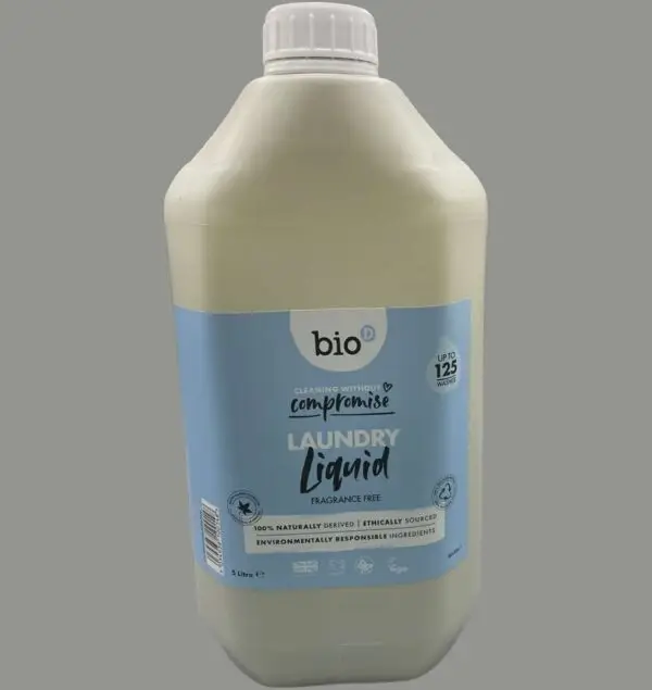 Bio D Unscented Laundry Liquid 5 Litre